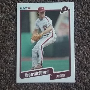 Fleer 1990 Roger McDowell